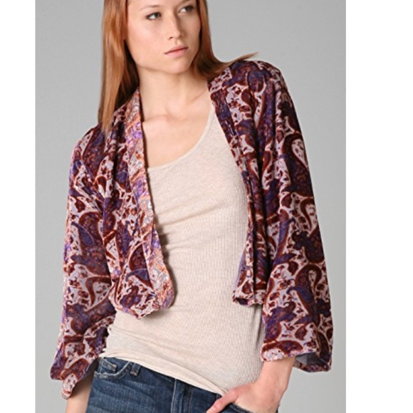 Winter Kate Multicolor Paisley Blazer - Picture 4 of 16